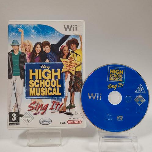 High School Musical Sing it Nintendo Wii, Games en Spelcomputers, Games | Nintendo Wii, Zo goed als nieuw, Ophalen of Verzenden