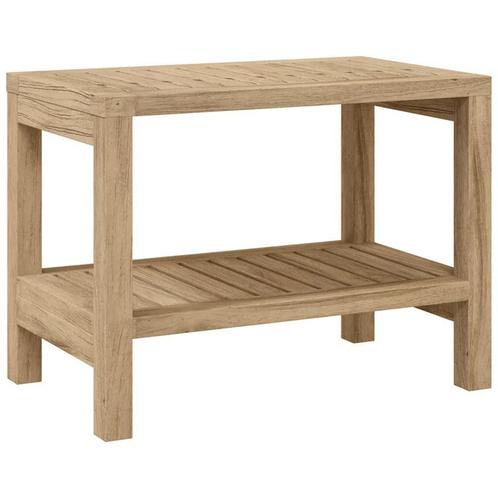 Teak Badkamerkastje | Retour Deal | Handdoekrek, Huis en Inrichting, Badkamer | Badkamermeubels, 25 tot 50 cm, Nieuw, Overige typen