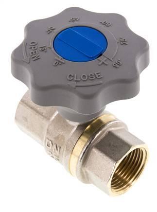 Rp 1 Inch Soft Close Handwiel Gas En Water 2-Weg Messing, Doe-het-zelf en Bouw, Overige Doe-Het-Zelf en Bouw, Verzenden