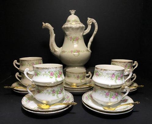 Vieux Paris - Service à thé et café - Porcelaine, Antiek en Kunst, Antiek | Glaswerk en Kristal