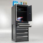 Datona Werkplaatskasten set PRO - zwart - Datona, Doe-het-zelf en Bouw, Ophalen of Verzenden, Nieuw