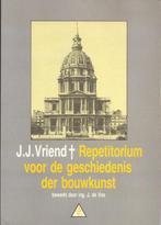 Repetitorium vd geschiedenis bouwkunst 9789066743069 Vriend, Boeken, Verzenden, Gelezen, Vriend