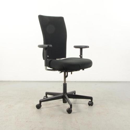 Bureaustoel Vitra T-chair - Antraciet - 2D armleggers, Huis en Inrichting, Bureaustoelen, Gebruikt, Ophalen of Verzenden