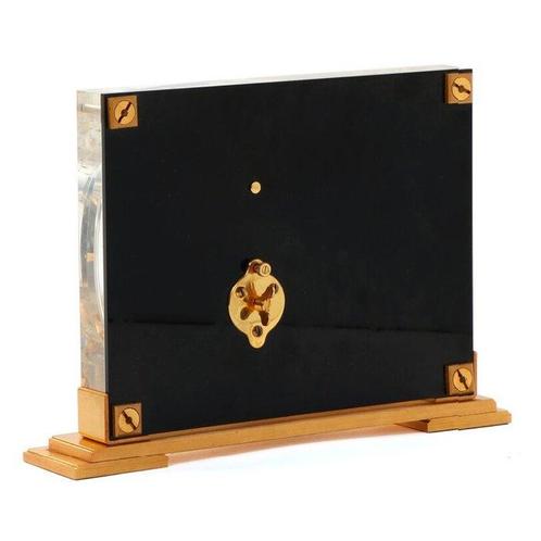 Horloge de bureau - Jaeger-LeCoultre - Art déco Laiton,, Antiek en Kunst, Antiek | Klokken