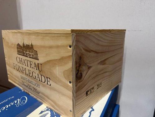 2015 Chateau Fonplegade - Saint-Émilion Grand Cru Classé - 6, Verzamelen, Wijnen