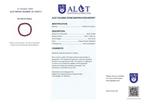 Pas de prix de réserve - Certifié ALGT - Bracelet en rubis