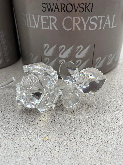 Swarovski - Figuur - Rose - 174956 + Four Leave Clover -, Antiek en Kunst, Curiosa en Brocante