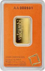 1 Troy Ounce - Goud .999 - Valcambi, Switzerland - Verzegeld, Postzegels en Munten, Edelmetalen en Baren