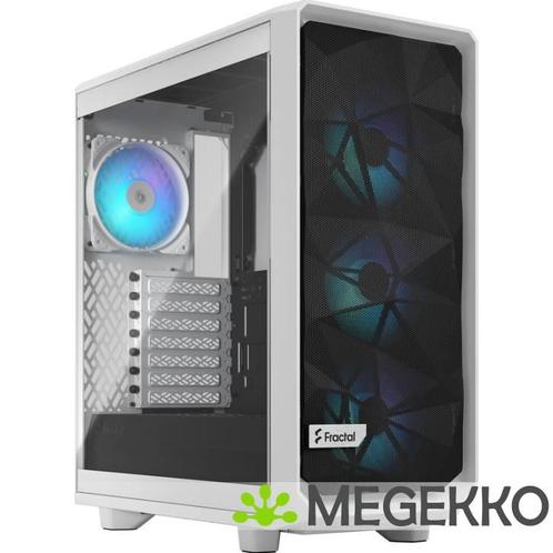 Fractal Design Meshify 2 Compact RGB White, Computers en Software, Computerbehuizingen, Nieuw, Verzenden
