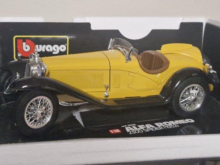 Bburago 1:18 - Modelauto - Alfa Romeo - 2300 spinnen, Hobby & Loisirs créatifs, Voitures miniatures | 1:5 à 1:12