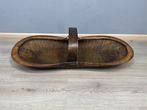 Authentieke Houten Oogstmand - Mand - Hout, Metaal, riet, Antiek en Kunst
