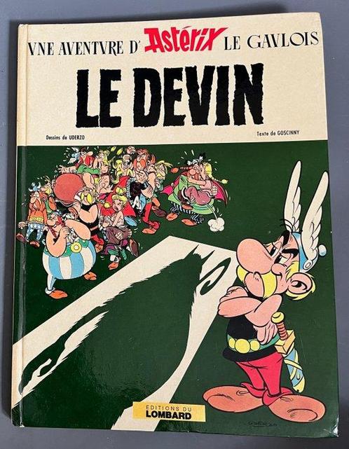 Astérix - Le Devin + dédicace - C - 1 Album - Eerste druk -, Boeken, Stripverhalen