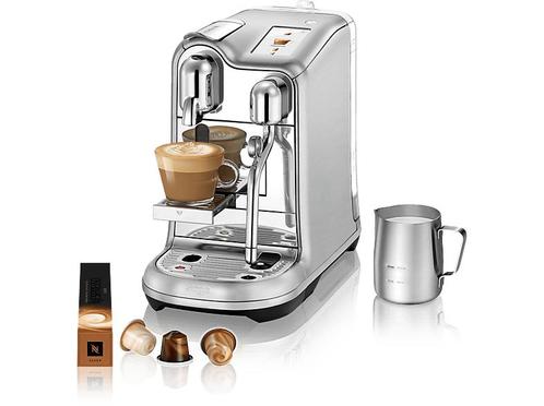 Sage -  Nespresso Creatista Pro (sne900bss4eeu1) - Zilver, Elektronische apparatuur, Koffiezetapparaten, Koffiepads en cups, Nieuw