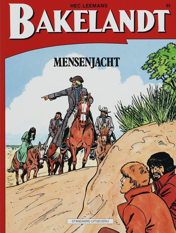 Mensenjacht / Bakelandt / 63 9789002195211 Hec Leemans, Boeken, Stripverhalen, Gelezen, Verzenden