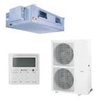 Gree kanaalsysteem airconditioner GUD125PH, Nieuw, Energieklasse A of zuiniger, 3 snelheden of meer