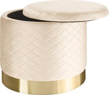 Tweedekans | tectake - Zitkruk Coco creme - 403983 beschikbaar voor biedingen
