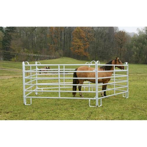 Roundpen paddock paneel - gegalvaniseerd metaal hek - 3 m, Dieren en Toebehoren, Stalling en Weidegang