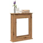 vidaXL Haardombouw 75x20x87,5 cm bewerkt hout artisanaal, Huis en Inrichting, Kachels, Verzenden, Nieuw