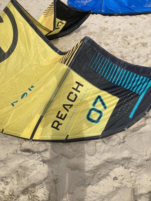 2024 North Reach 7 Sunset Yellow, Watersport en Boten, Kitesurfen, Gebruikt