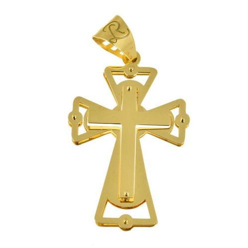 Other brand - Pendentif en forme de croix - 18 carats Or, Handtassen en Accessoires, Antieke sieraden
