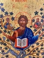 Icoon - Christus wijnstok - Hout, Antiek en Kunst