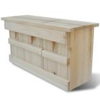 vidaXL Nestkast voor huismus 44 x 15,5 x 21,5 cm, Verzenden, Nieuw
