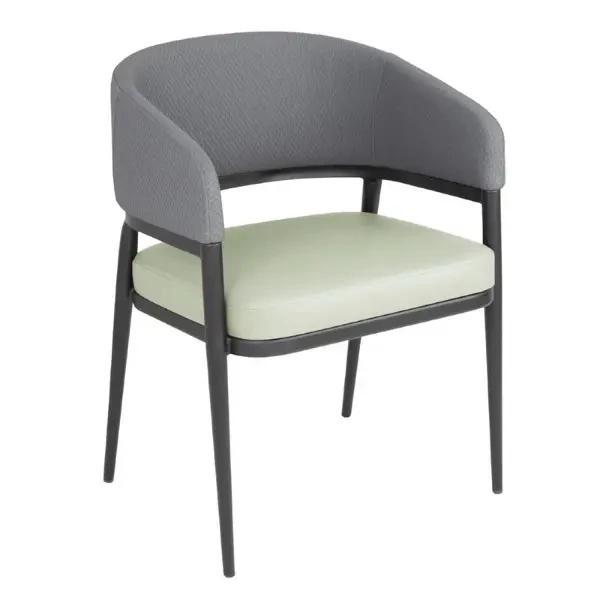 Stoelen | MERIDIAN | Stof/Staal | Pistache | Zwart Frame |, Zakelijke goederen, Horeca | Keukenapparatuur, Nieuw in verpakking