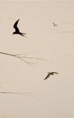 Matthieu van Riel - Flying Birds, Antiek en Kunst