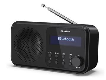 Veiling - Sharp DR-P420 Portable DAB - FM radio met BT beschikbaar voor biedingen