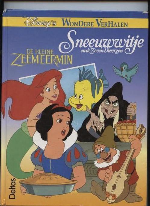Disneys wondere verhalen zeemeermin sneeuwwit / Disneys, Boeken, Kinderboeken | Kleuters, Gelezen, Verzenden