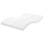 vidaXL Schuimmatras 7 zones hardheid 20 ILD 140x200 cm wit, Huis en Inrichting, Verzenden, Nieuw