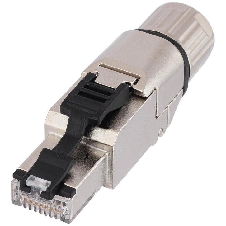 Connecteur Terminable De Terrain RJ45 CAT6A Industriel IP20, Doe-het-zelf en Bouw, Elektriciteit en Kabels, Verzenden
