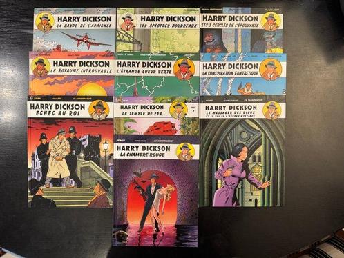 Harry Dickson T1 à T8 + T11 + T12 - 10x C - EO/Ré - 10 Album, Boeken, Stripverhalen