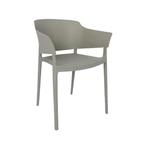 Stoelen | LORENZO | Kunststof | Grey | In-/Outdoor |, Verzenden, Nieuw in verpakking
