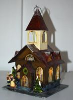 Kerstdecoratie - kerstkapel - windlicht - Metaal, Diversen, Nieuw