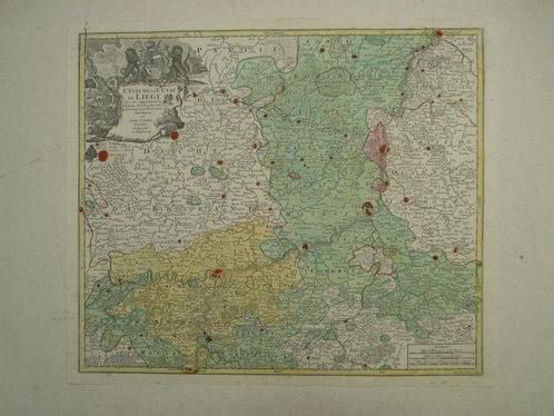 België - Liege, Maastricht, Limburg, Hasselt, Leuven; T.C., Boeken, Atlassen en Landkaarten