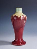 Faiencerie de Thulin - Vase - Vase art déco Dieprode avec, Antiek en Kunst