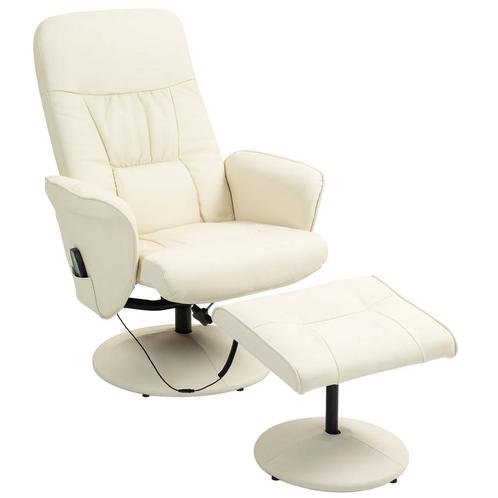 TRUUSK Elektrische Massagestoel - Relaxstoel met Voetenbank, Huis en Inrichting, Fauteuils, Verzenden