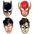 Justice League Maskers 8st, Verzenden