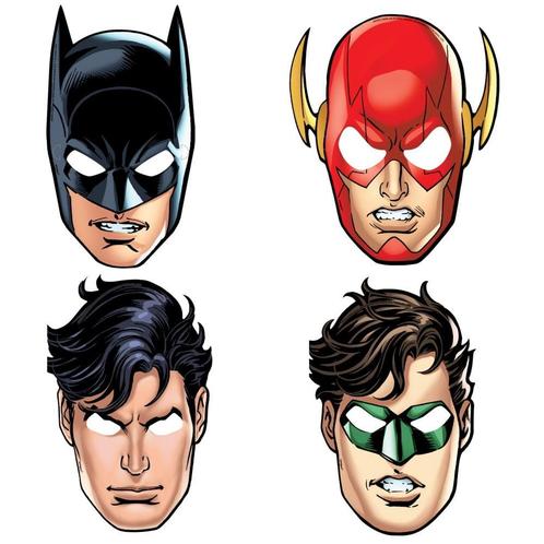 Justice League Maskers 8st, Hobby & Loisirs créatifs, Articles de fête, Envoi