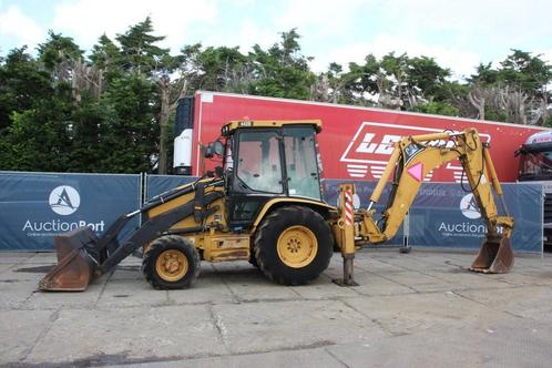 Veiling: Graaf-laadcombinatie Caterpillar 442D Diesel 2003, Zakelijke goederen, Machines en Bouw | Kranen en Graafmachines, Ophalen