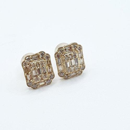 Sans Prix de Réserve - Boucles doreilles - 18 carats Or, Handtassen en Accessoires, Oorbellen