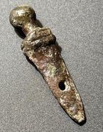 Oud-Romeins Brons Embleemachtig Gladiatoren Amulet in de, Antiek en Kunst