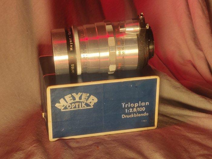 Meyer-Optik Görlitz Trioplan 2,8/100mm — Druckblende — Early, Audio, Tv en Foto, Fotocamera's Analoog