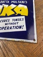 Plaque émaillée publicitaire KUKA – Pt. Thakur Datta Multani