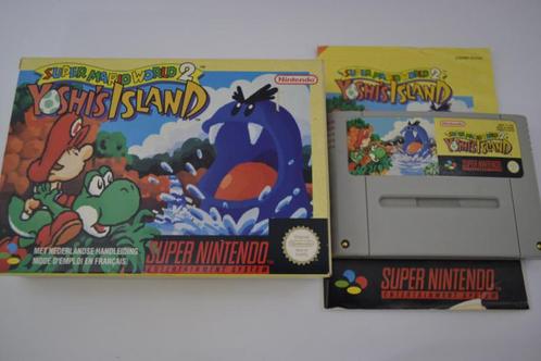 Super Mario World 2 - Yoshis Island (SNES FAH CIB), Consoles de jeu & Jeux vidéo, Jeux | Nintendo Super NES