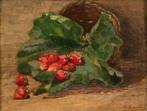 Octave Cartel (1884 - 1944) - Still life of strawberries