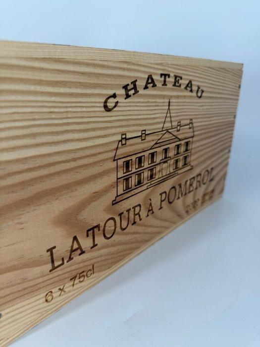 2020 Latour a Pomerol - Bordeaux, Pomerol - 6 Bouteilles, Verzamelen, Wijnen