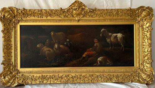 Philipp Peter Roos (c. 1655-1706), Manner of - Shepherd with, Antiek en Kunst, Kunst | Schilderijen | Klassiek