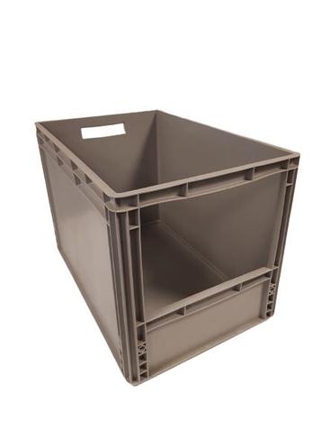 60x40x42 grijpbak grijs PP vlakke bodem Nieuw Per stuk, Ophalen of Verzenden